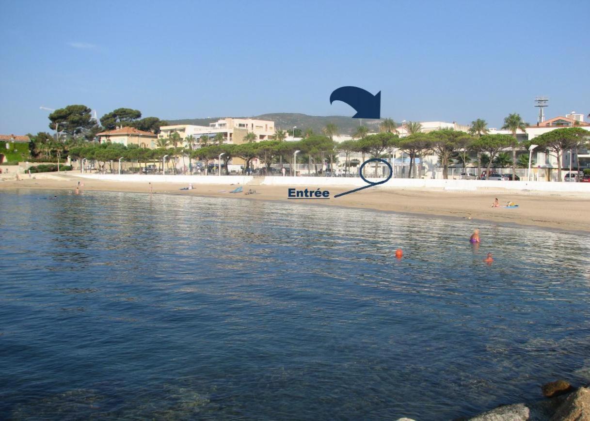 Logement Climatise Avec Jardin Et Parking Pour 2 Personnes En Bord De Plage La Ciotat Exterior photo