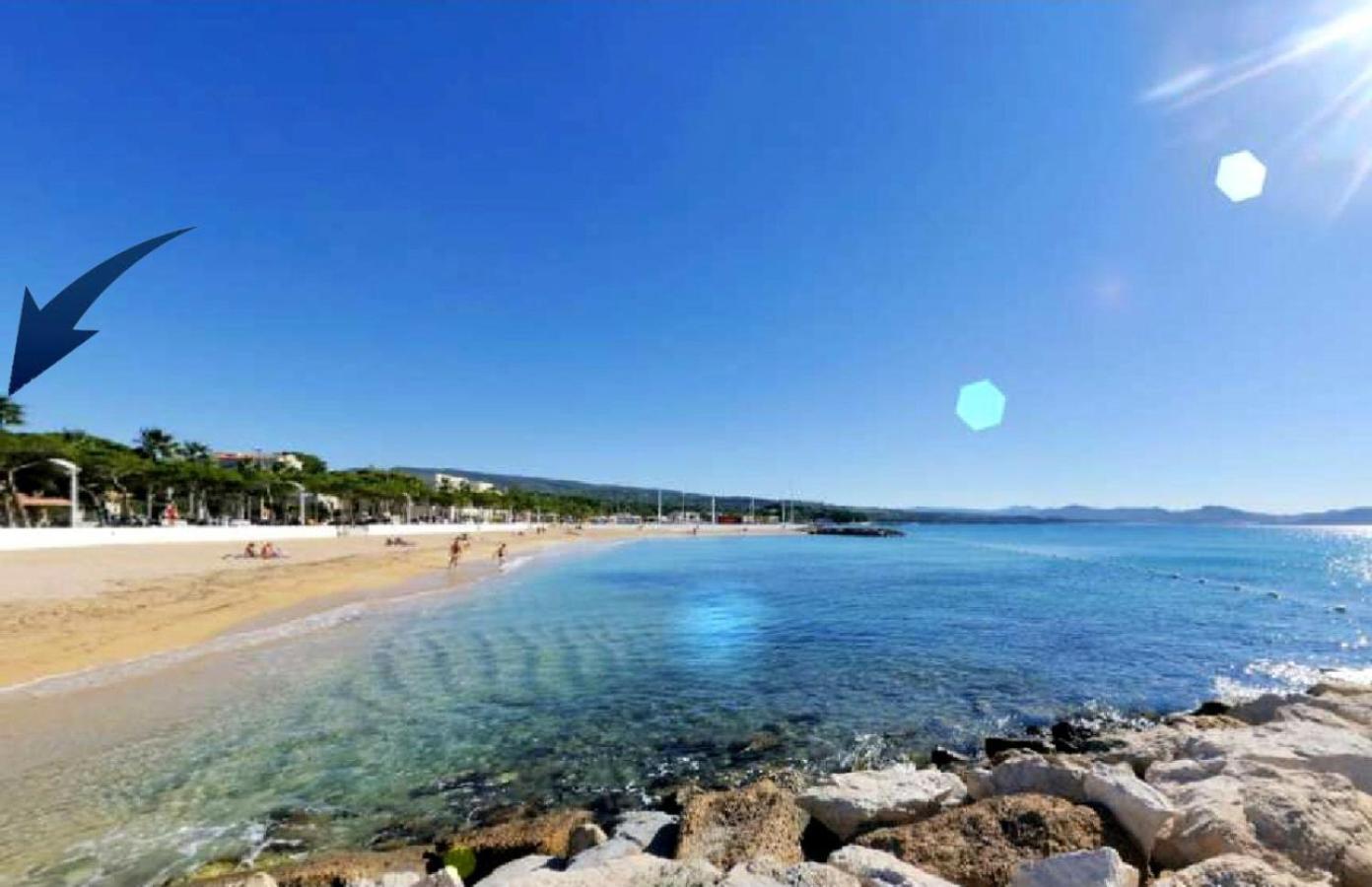 Logement Climatise Avec Jardin Et Parking Pour 2 Personnes En Bord De Plage La Ciotat Exterior photo